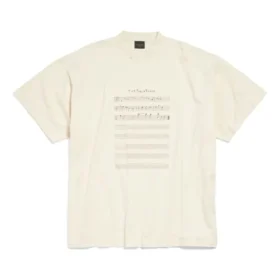 Angelo Badalamenti Serisi Tişört “Light Beige” 694576TMVO59069