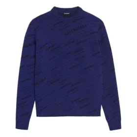Çapraz Logo Sweatshirt “Mavi” 583080T15244160