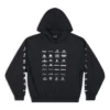 Archives Logos Kapüşonlu Sweatshirt “Siyah” 726241TNVQ81070
