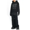 Archives Logos Kapüşonlu Sweatshirt “Siyah” 726241TNVQ81070