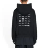 Archives Logos Kapüşonlu Sweatshirt “Siyah” 726241TNVQ81070