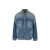 Arka Amblemli Yama Denim Ceket “Mavi” 697781TBP484455