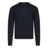 Arka Baskılı Interlocked BB Sweatshirt “Siyah Mavi” 583117T14391710