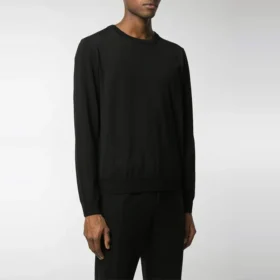 Arka Baskılı Interlocked BB Sweatshirt “Siyah Yeşil” 583117T14396076 Arka Baskılı Interlocked BB Sweatshirt “Siyah Yeşil” 583117T14396076