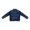 Arka Logolu Denim Ceket “Mavi” 557351TBP484009
