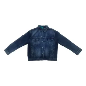 Arka Logolu Denim Ceket “Mavi” 557351TBP484009