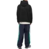 Arka Logolu Popover Kapüşonlu Sweatshirt “Siyah” 674986TLV971069