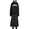 Back Flip Yuvarlak Kapüşonlu Oversized “Siyah Beyaz” 761458TPVG11070
