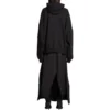 Back Flip Yuvarlak Kapüşonlu Oversized “Siyah Beyaz” 761458TPVG11070