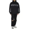 Bal.Com Popover Kapüşonlu Sweatshirt “Siyah” 739024TOVN98151