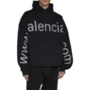 Bal.Com Popover Kapüşonlu Sweatshirt “Siyah” 739024TOVN98151