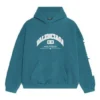 Balenciaga Geniş Kesim Kapüşonlu Sweatshirt “İndigo” 674986TLVJ24480