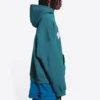 Balenciaga Geniş Kesim Kapüşonlu Sweatshirt “İndigo” 674986TLVJ24480