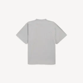 Balenciaga grisi erkek vintage sörfçü oversize tişört