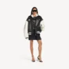 Balenciaga | NBA işbirliği siyah/beyaz varsity ceket Balenciaga | NBA işbirliği siyah/beyaz varsity ceket