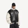 Balenciaga | NBA işbirliği siyah/beyaz varsity ceket Balenciaga | NBA işbirliği siyah/beyaz varsity ceket