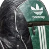 Balenciaga x adidas Büyük Sırt Çantası “Black Green” 721685210LZ1063