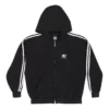 Balenciaga x adidas Fermuarlı Kapüşonlu Sweatshirt “Siyah Beyaz” 723754TNVN28482