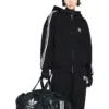 Balenciaga x adidas Fermuarlı Kapüşonlu Sweatshirt “Siyah Beyaz” 723754TNVN28482