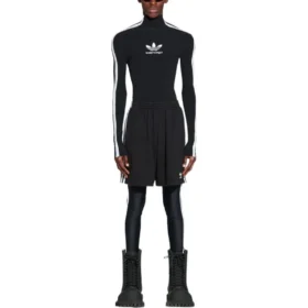 Balenciaga x adidas Geniş Şort “Siyah” 723881TNVN28482