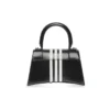 Balenciaga x adidas Hourglass Küçük El Çantası “Siyah” 593546210MA1091