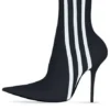 Balenciaga x adidas Originals Knife 110 mm Botlar “Siyah” 724073W2ES11090