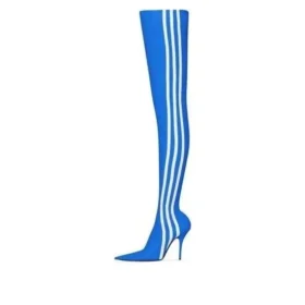 Balenciaga x adidas originals Knife Diz Üstü Botlar “Mavi” 724074W2ES14090