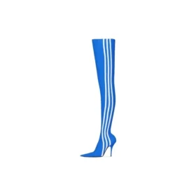 Balenciaga x adidas originals Knife Diz Üstü Botlar “Mavi” 724074W2ES14090