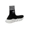 Balenciaga x adidas Originals Speed Sneaker’lar “Siyah Beyaz” 711189WBDV11090