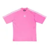 Balenciaga x adidas Orta Kesim Tişört “Neon Pembe” 723955TNVU45280