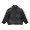 Balenciaga x adidas Oversized Denim Ceket “Siyah” 724775TNW541129