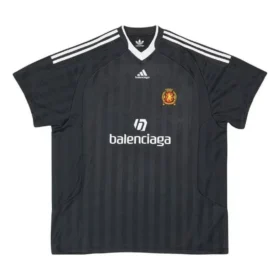 Balenciaga x adidas Oversized Futbol Tişörtü “Siyah” 723663TNV131000