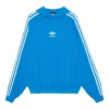 Balenciaga x adidas Oversized Kapüşonlu Sweatshirt “Mavi” 729322TNVN24026