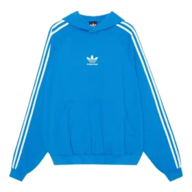Balenciaga x adidas Oversized Kapüşonlu Sweatshirt “Mavi” 729322TNVN24026 Balenciaga x adidas Oversized Kapüşonlu Sweatshirt “Mavi” 729322TNVN24026