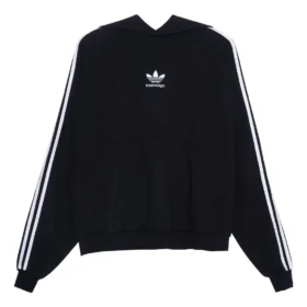 Balenciaga x adidas Oversized Kapüşonlu Sweatshirt “Siyah” 729322TNVN28482 Balenciaga x adidas Oversized Kapüşonlu Sweatshirt “Siyah” 729322TNVN28482