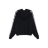 Balenciaga x adidas Oversized Kapüşonlu Sweatshirt “Siyah” 729322TNVN28482