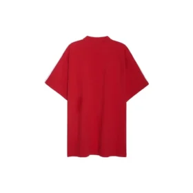 Balenciaga x adidas Oversized Tişört “Kırmızı” 739101TNVA66542