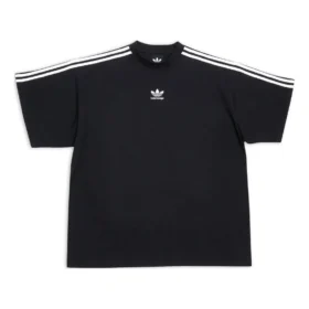 Balenciaga x adidas Oversized Tişört “Siyah” 739101TNVA68482 Balenciaga x adidas Oversized Tişört “Siyah” 739101TNVA68482