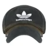 Balenciaga x adidas Trefoil Balenciaga Logo Şapka “Siyah Beyaz” 723749410B21077