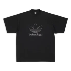 Balenciaga x adidas Trefoil Tişört “Siyah Beyaz” 723976TNVN81070 Balenciaga x adidas Trefoil Tişört “Siyah Beyaz” 723976TNVN81070