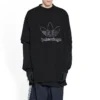 Balenciaga x adidas Trefoil Tişört “Siyah Beyaz” 723976TNVN81070