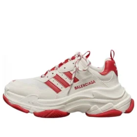 Balenciaga x adidas Triple S “Beyaz Kırmızı” ID4734