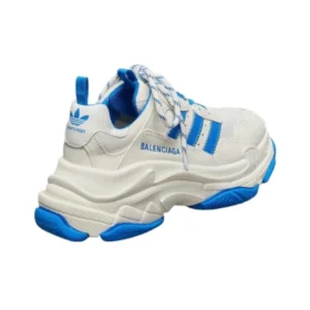 Balenciaga x adidas Triple S Sneaker’lar “Beyaz Mavi” IF0167
