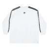 Balenciaga x adidas Uzun Kollu Oversized Tişört “Beyaz” 728789TNVA61156