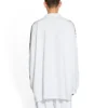 Balenciaga x adidas Uzun Kollu Oversized Tişört “Beyaz” 728789TNVA61156