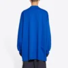 Balenciaga x adidas Uzun Kollu Tişört Oversized “Mavi” 728789TNVA65531