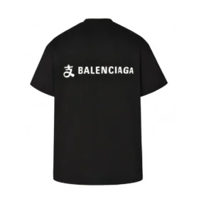 Balenciaga x Alipay Logo Tişört “Siyah Beyaz” 787349TRVY91000 Balenciaga x Alipay Logo Tişört “Siyah Beyaz” 787349TRVY91000