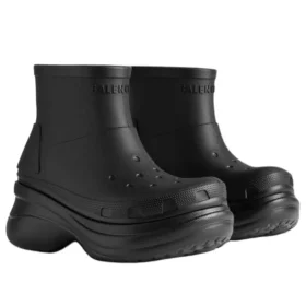 Balenciaga x Crocs Platform Botlar “Siyah” 713679W1S8E1000