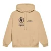 Balenciaga x Dünya Gıda Programı Orta Kesim Kapüşonlu Sweatshirt “Bej” 600583TJVK49605