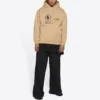 Balenciaga x Dünya Gıda Programı Orta Kesim Kapüşonlu Sweatshirt “Bej” 600583TJVK49605